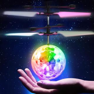 Bola Brilhante com Controle Remoto, Esfera Luminosa Recarregável por USB, Brinquedo Interativo para Interior e Exterior,