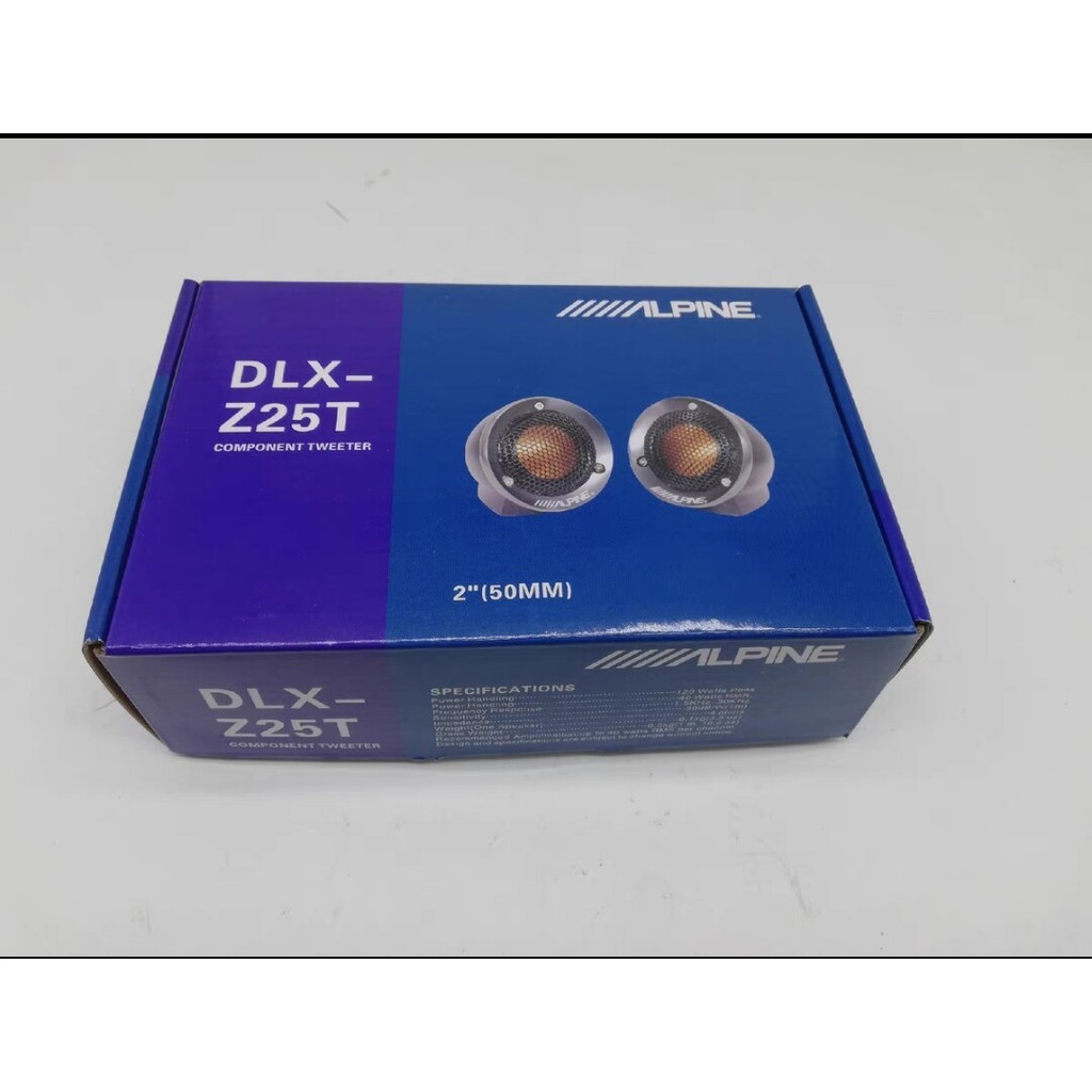 Tweeter para carro ALPINE DLX-Z25T com tweeter Base para carro