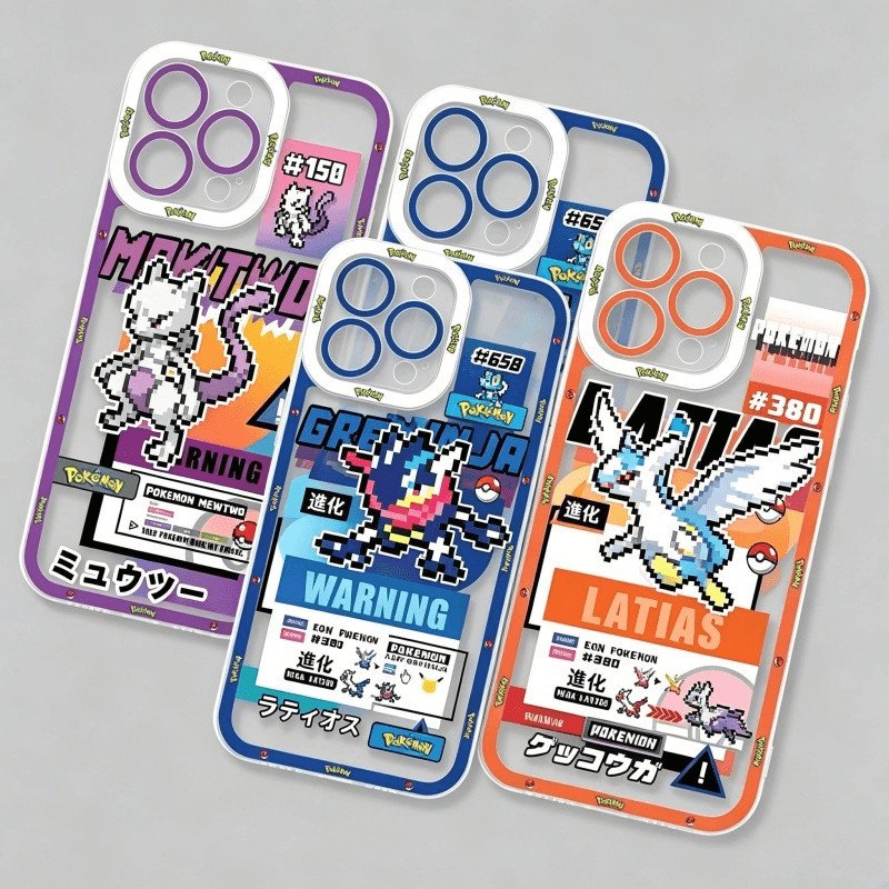 Capa Para Samsung Galaxy S23 S22 S21 Plus Ultra S20FE S21FE S23FE J7 Prime j6 Legal Mewtwo Jogo Pokemon Anime Bonito Sil