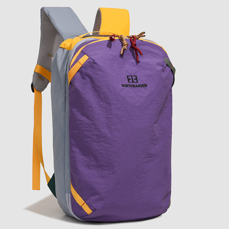 Lazer contraste cor esportes mochila acampamento viagem leve mochila cor correspondência Commuter saco