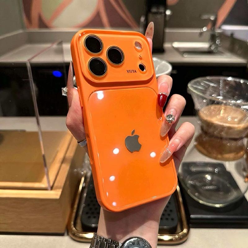 Nova Capa Espelhada De Vidro Temperado De Alta Clareza Para iPhone 17 16 15 13 14 Pro Max Proteção C Resistente A Choque