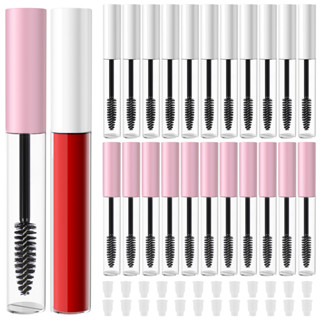 Tubo De Rímel Transparente De 5 Peças De 10ml Com Varinha , Delineador Vazio E Tubos De Brilho Labial Vazios , Frasco De em Oferta na Shopee