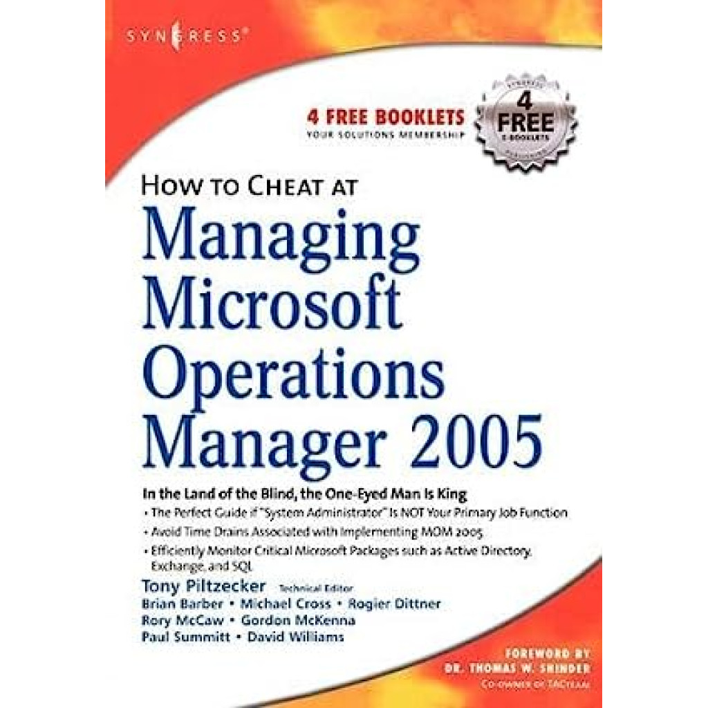 How To Cheat At Managing Microsoft Operations Manager 2005