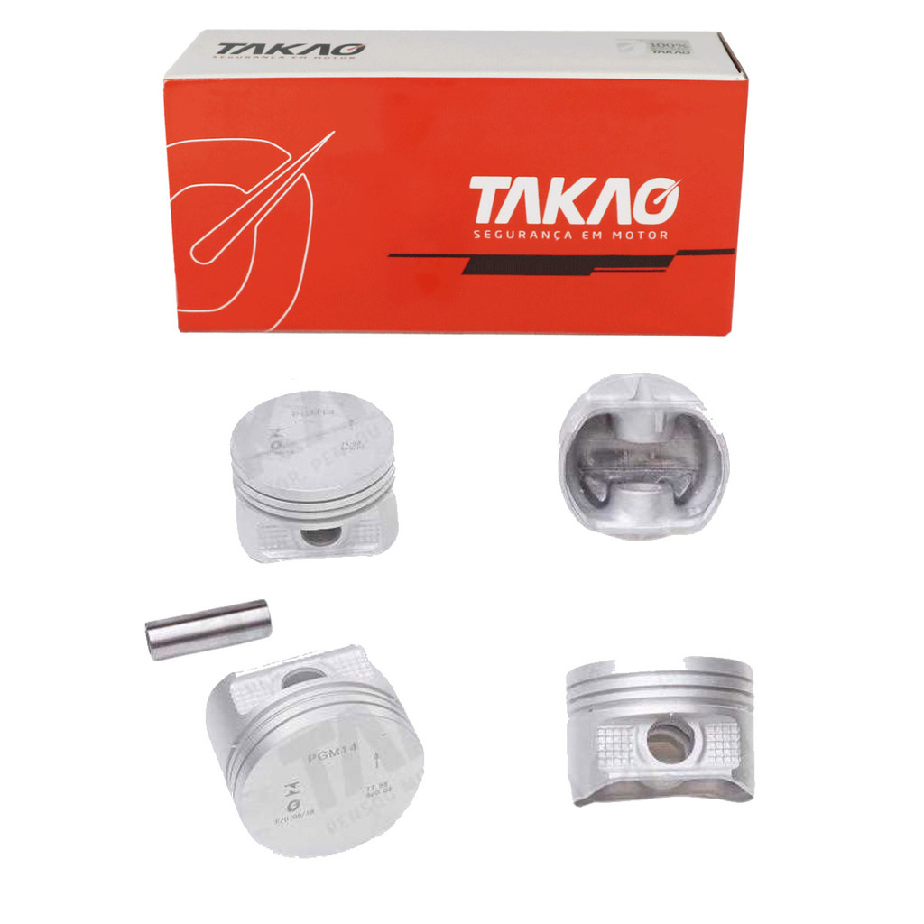 Pistão STD (Jg) Prisma 1.4 8V 2007 A 2012 / Montana 1.4 8V 2008 A 2012 / Meriva 1.4 8V 2008 A 2012 em Oferta na Shopee