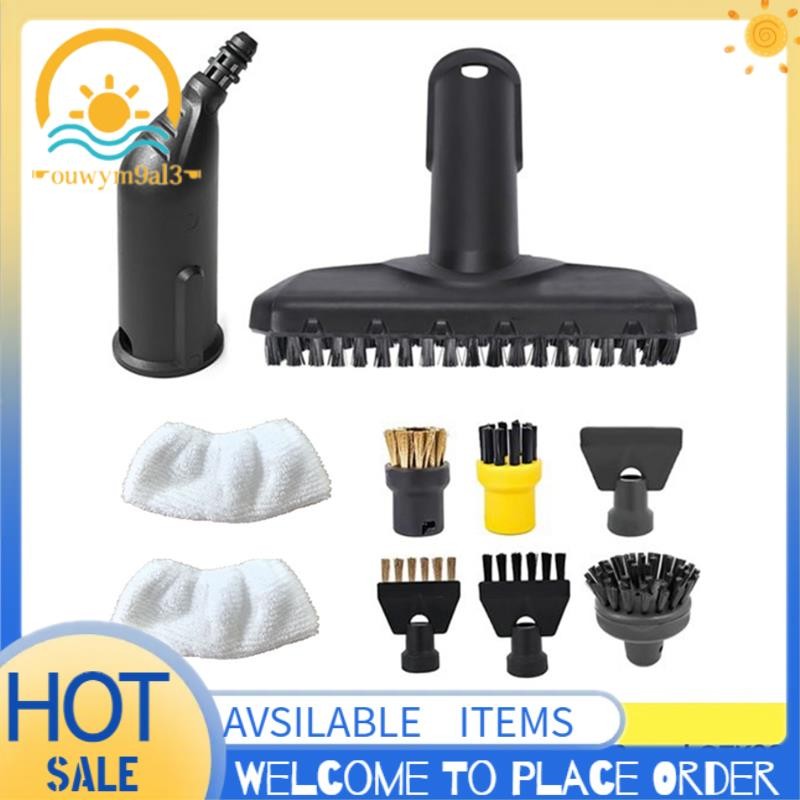Limpador De Vapor Redondo Escova Bocal De Energia Cabeça Mop Pano Para SC1/SC2/SC3/SC4/SC5/SC7 Peças De Limpeza A