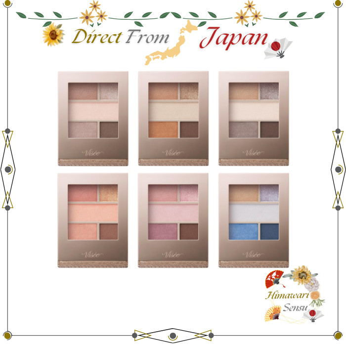 Visee Double Mood Eyes Eyeshadow Palette【 Direct from Japan 】