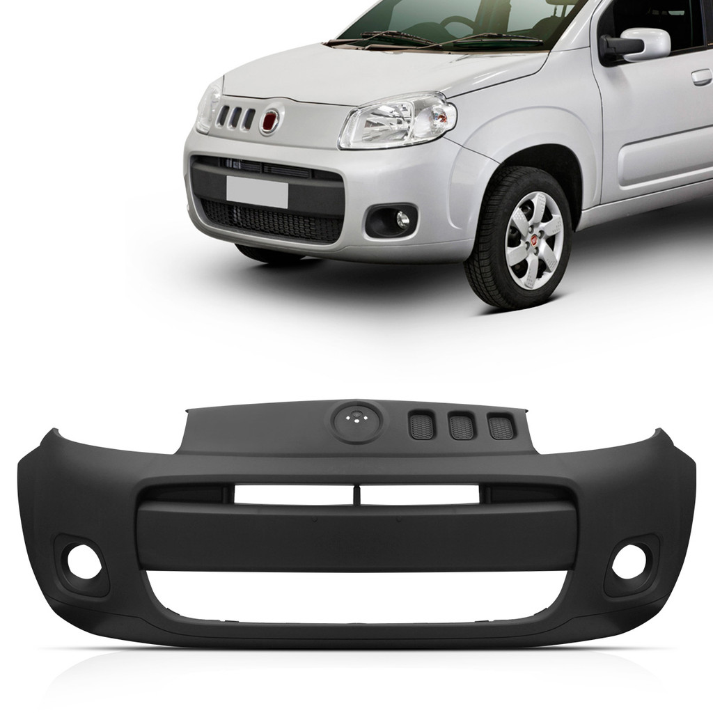 Parachoque Dianteiro Uno 2010 2011 2012 2013 2014 2015 2016 Cinza Texturizado em Oferta na Shopee