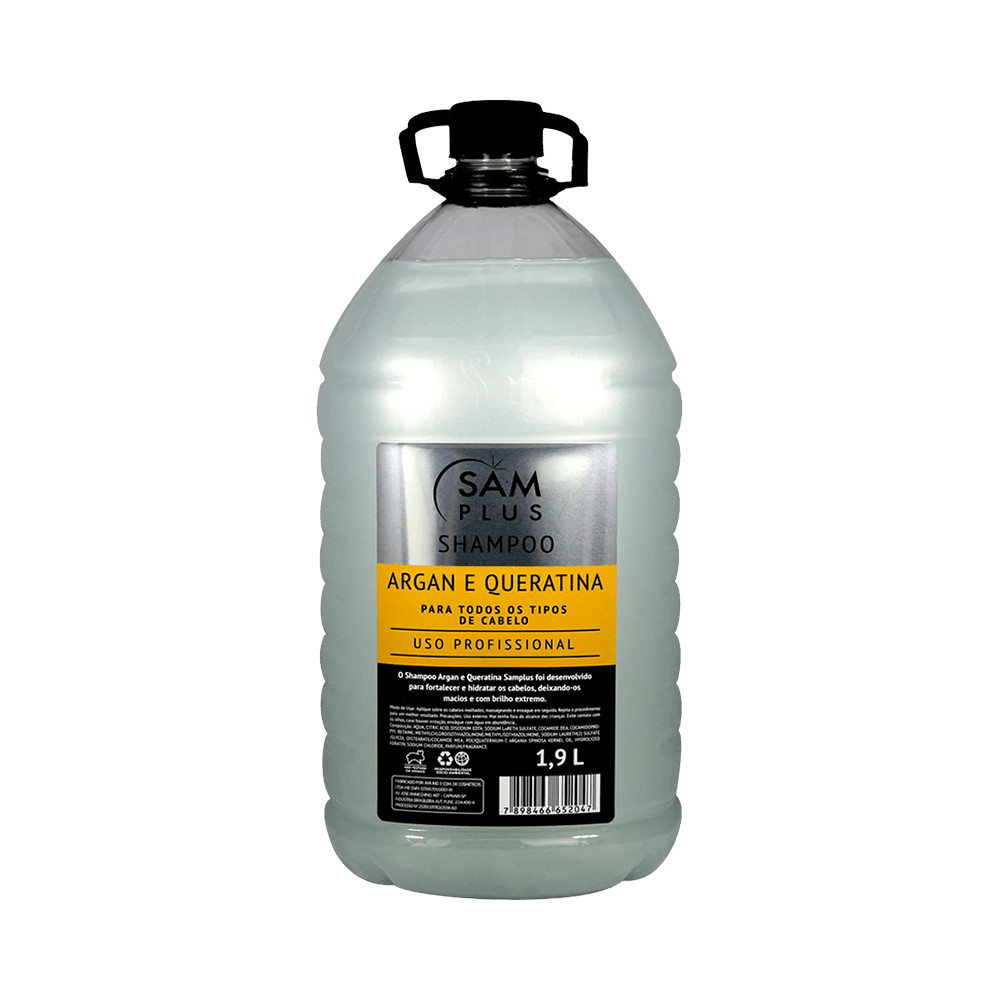 Shampoo Samplus Argan e Queratina 1900ml