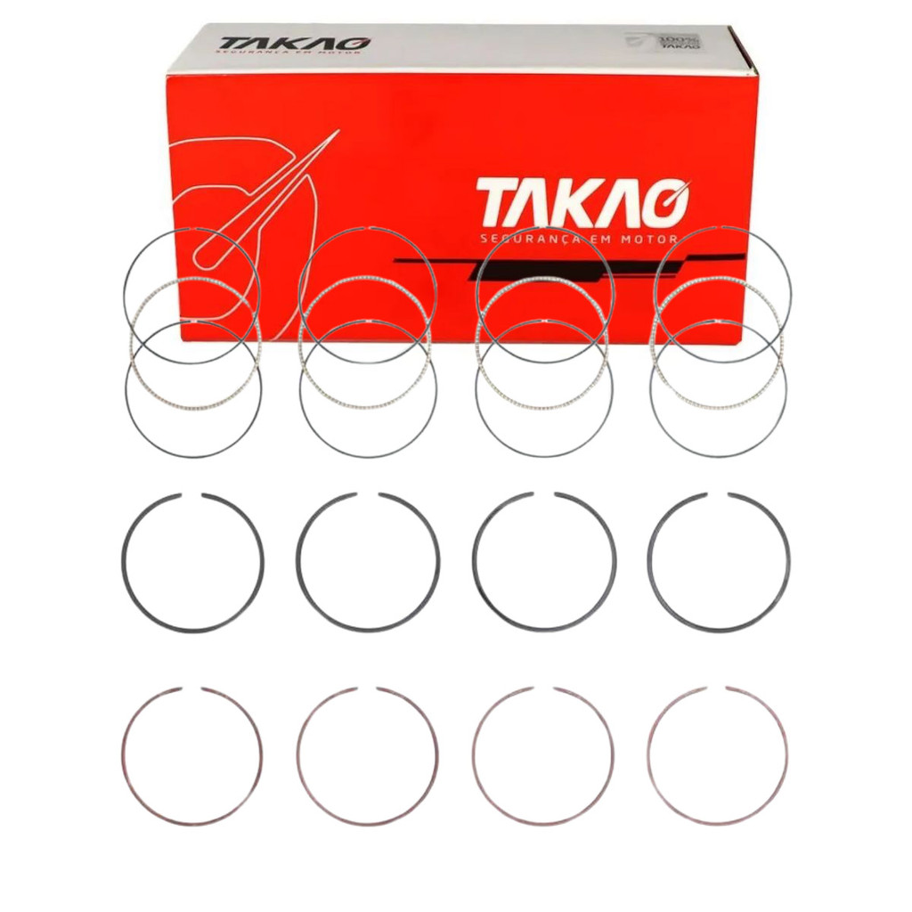 Anel Para Pistão 100 (Jg) I30 1.8 16V 2011 A 2013 / Elantra 1.8 16V 2011 A 2013 / Tucson 2.0 16V 2011 A 2013