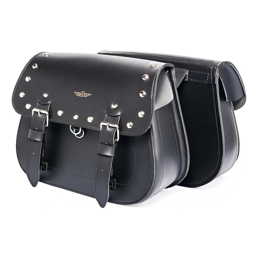 Alforge Lateral Modelo Custom 30l Cravos Par Preto