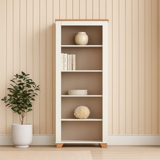 Estante para Livros 4 Prateleiras Ananda CabeCasa MadeiraOriginals em Oferta na Shopee