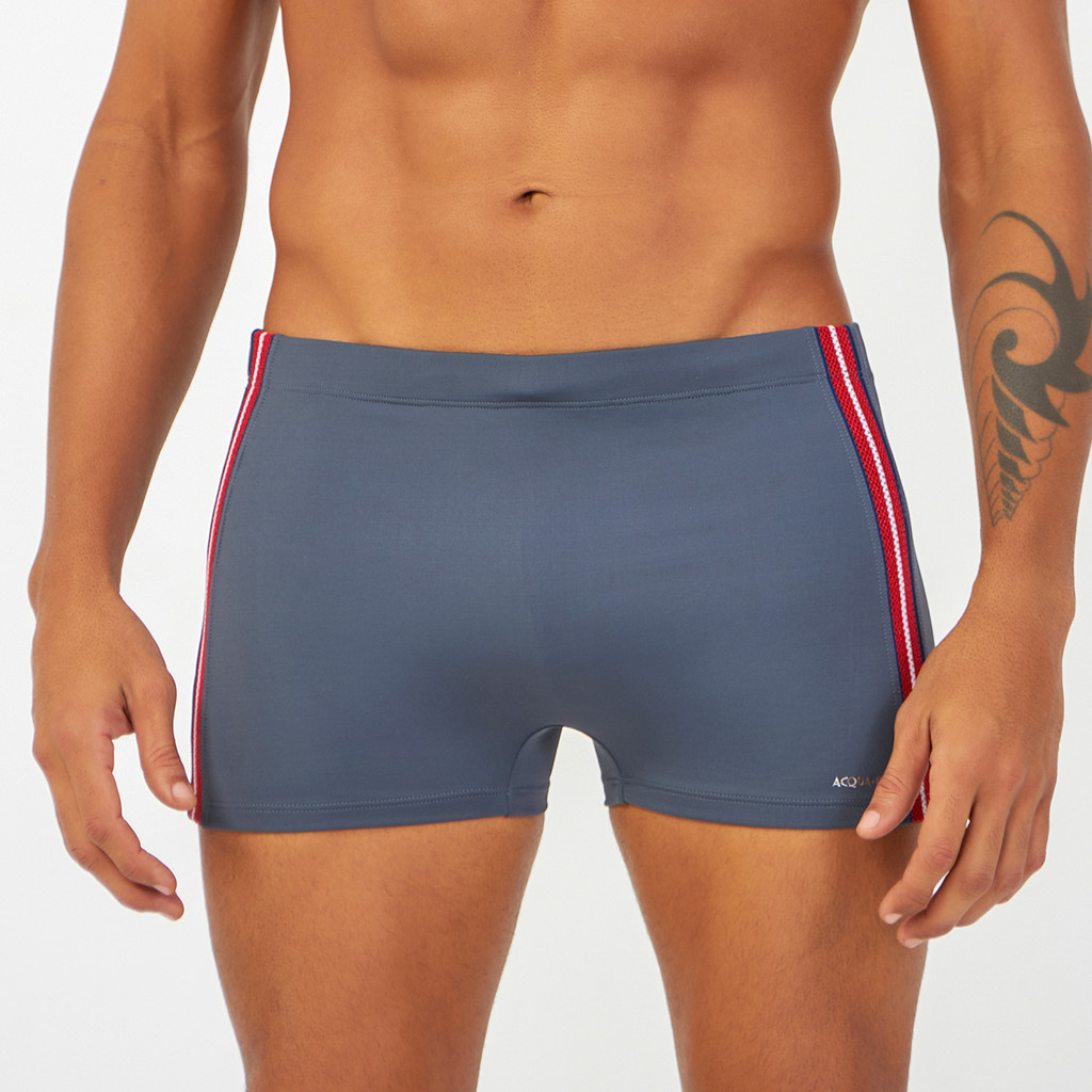 Sunga Boxer Com Listra Acqua Rio Original