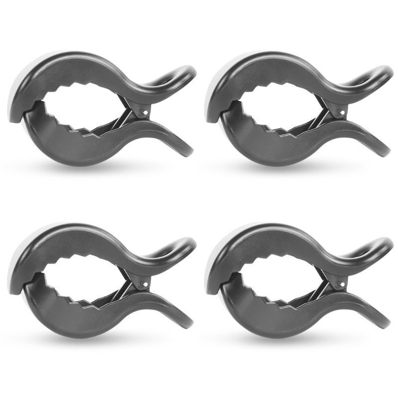 4 Acessórios para Cadeira de Bebê Clips Brinquedos Ganchos para Carrinho de Bebê Clips de Rede de Cobertura