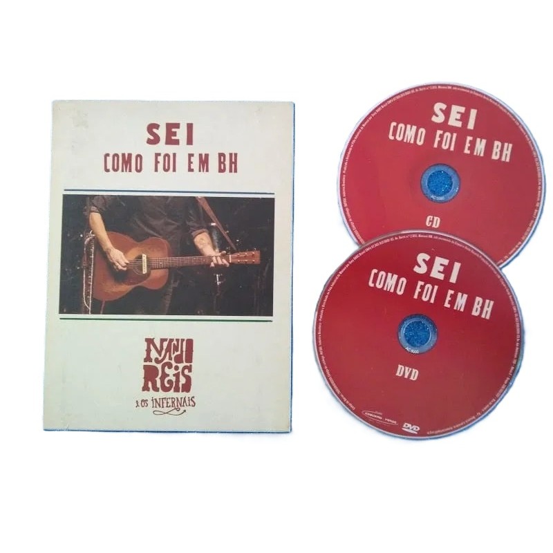 DVD Nando Reis Sei como foi em BH editora