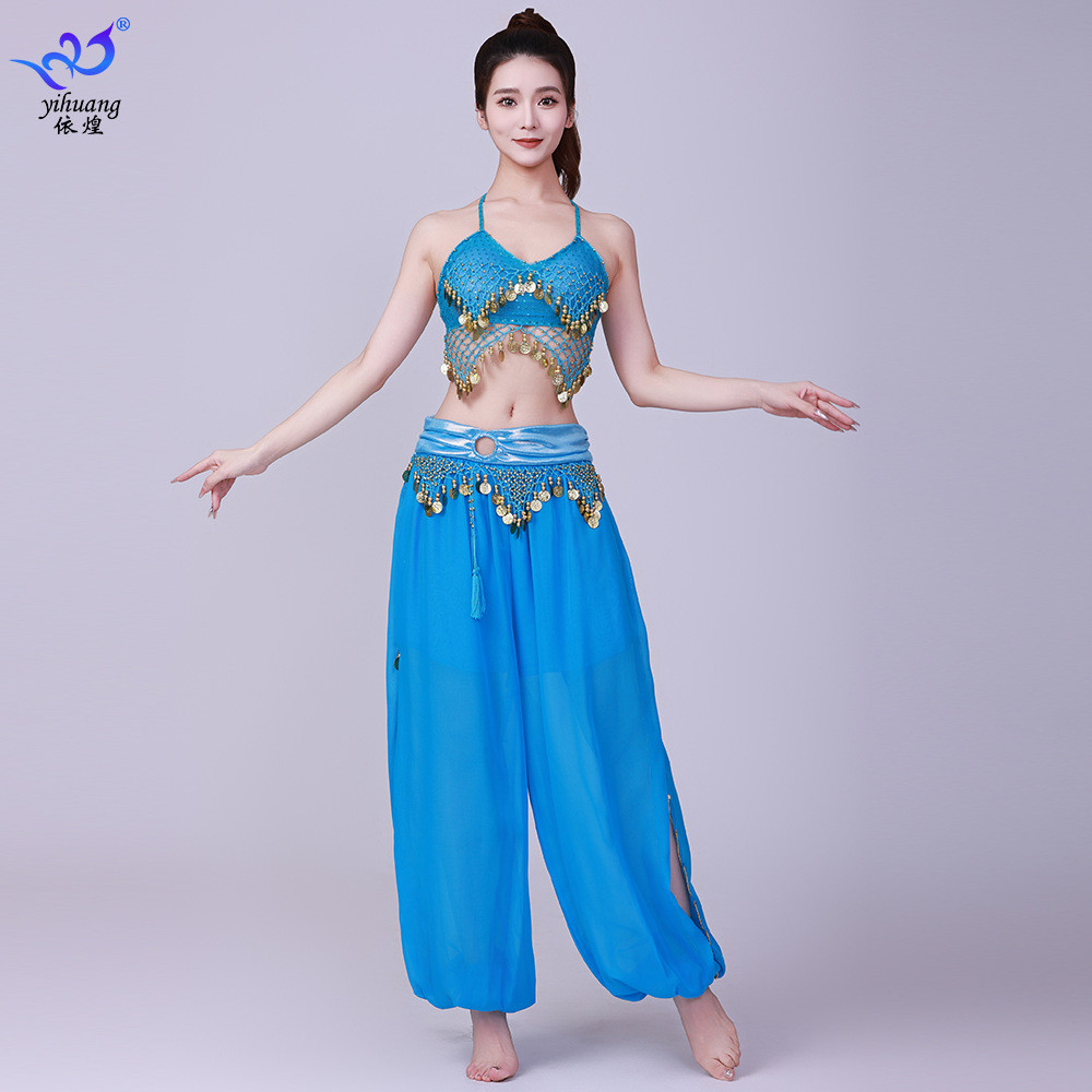 Lantejoulas franjas traje de dança do ventre traje de desempenho de palco traje de dança indiana festa traje de dança tr