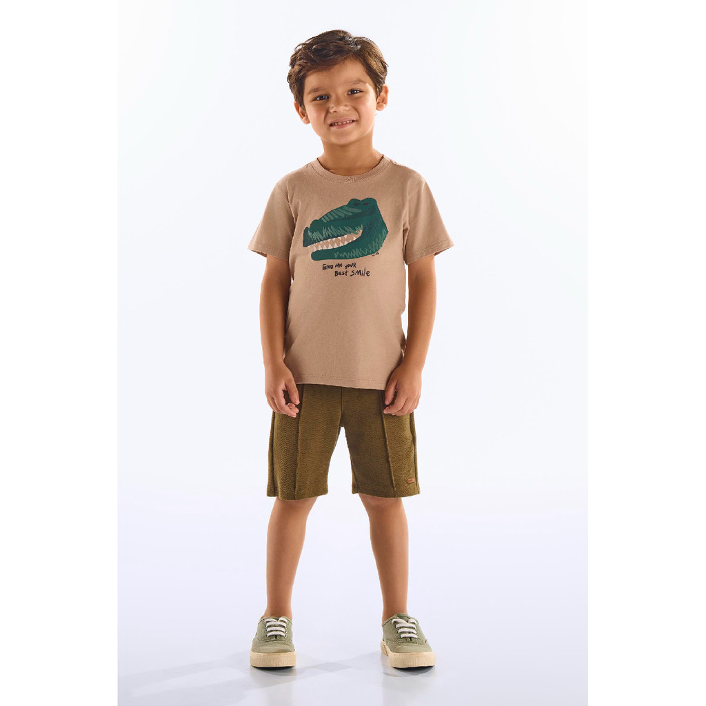 Camiseta Infantil Masculina Algodão Up Baby