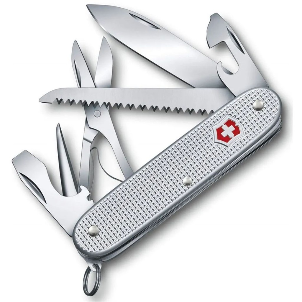 Canivete Farmer Alox Silver 10 Funções Victorinox