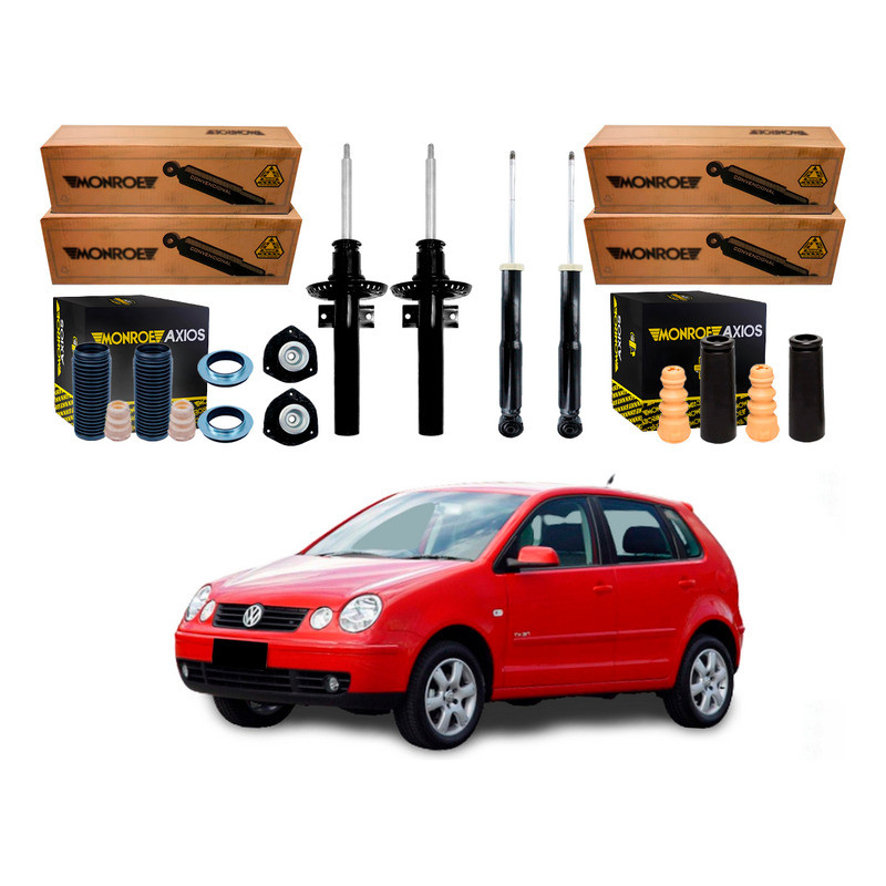 Amortecedor Dianteiro Traseiro Polo 1.6 2.0 2003 A 2006 em Oferta na Shopee