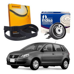 Kit Correia Dentada Tensor Polo 1.6 8v 2008 A 2014