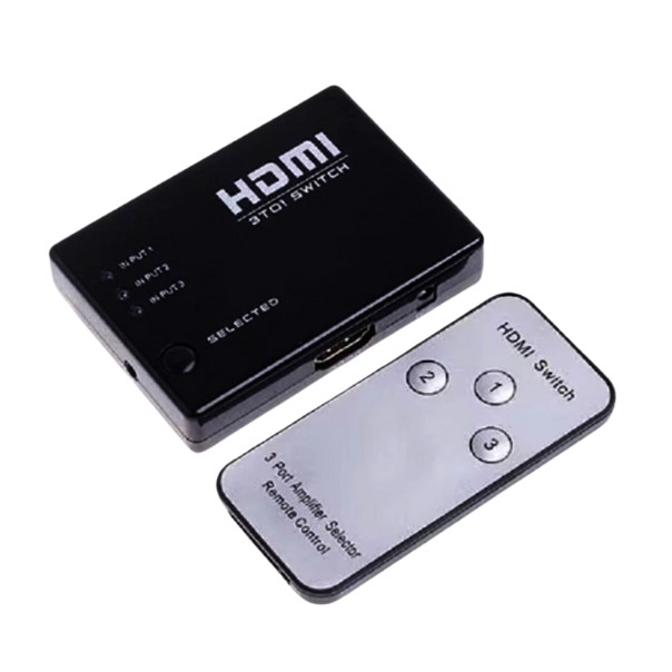 CHAVEADOR HDMI 1.4 3D DMD - 3x1