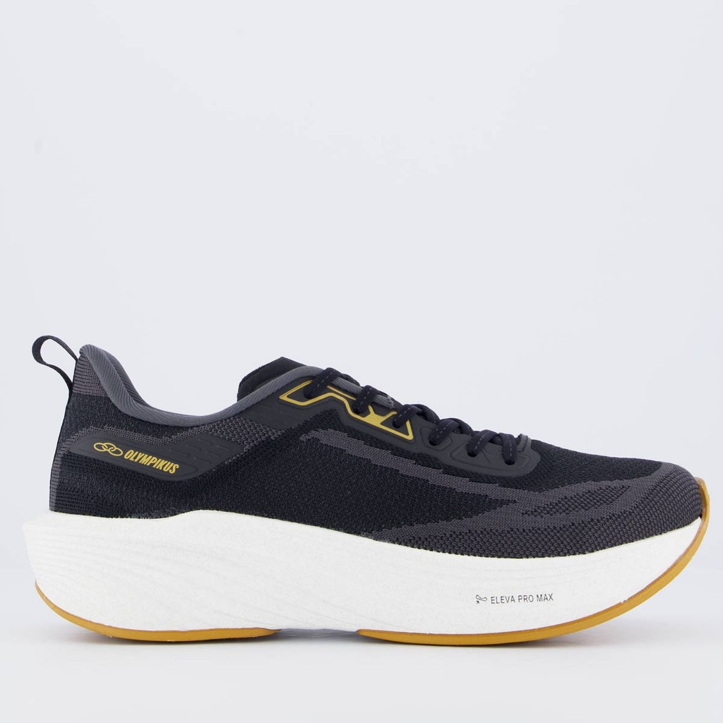 Tênis Olympikus Volta Preto e Cinza em Oferta na Shopee