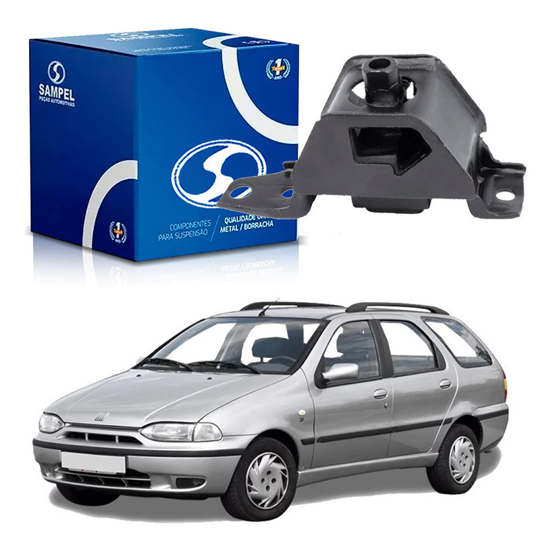 Coxim Calço Motor Direito Fiat Palio Weekend 1.5 1997 A 2000