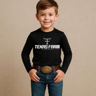 Camisa Uv Infantil Texas Farm Manga Longa Proteção Térmica em Oferta na Shopee