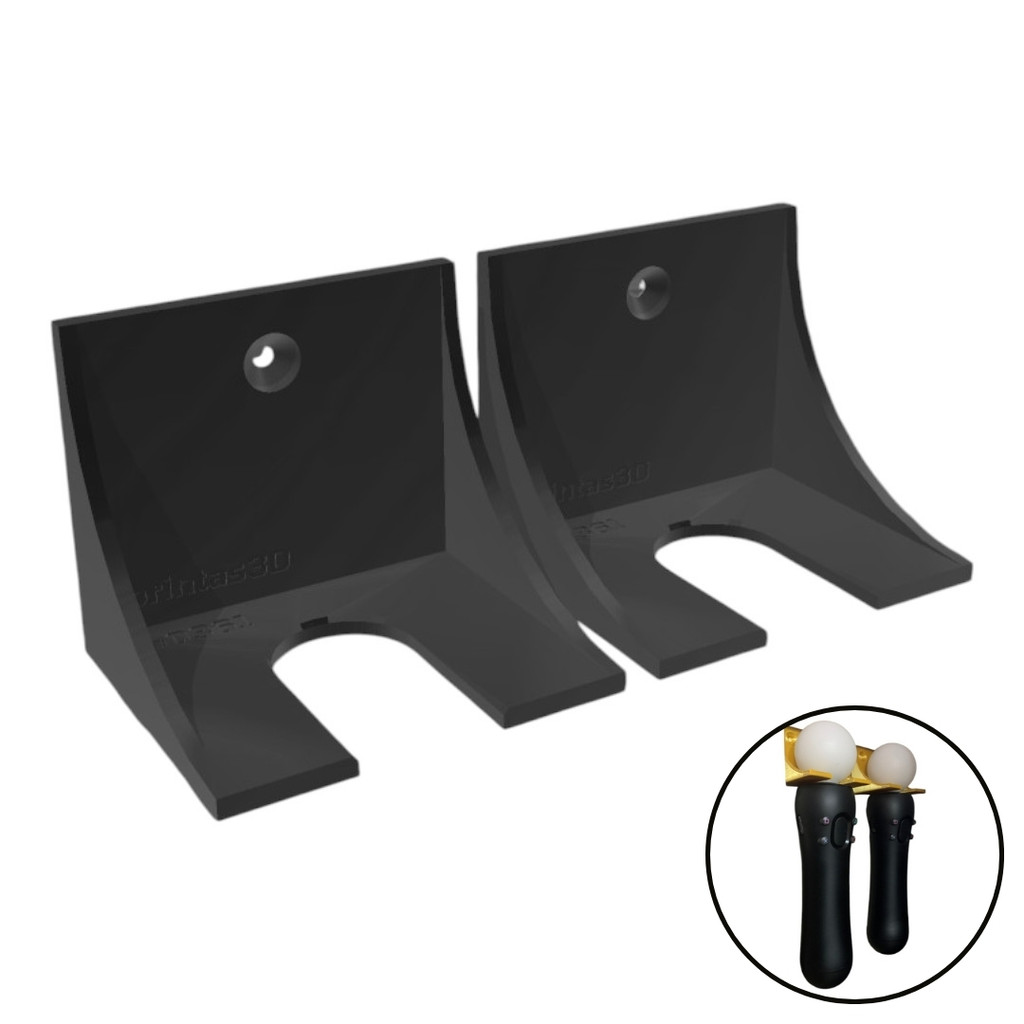 Kit 2 Suporte de Parede Para Move PS MOVE PSVR