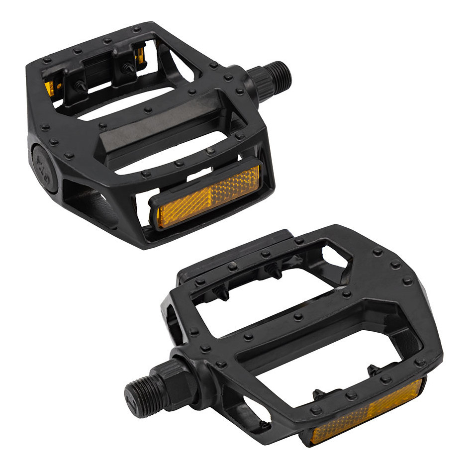 Pedal Aluminio Bike Plataforma Rosca Fina 1/2 ou Rosca Grossa 9/16 Aro 20 26 27.5 29 MTB Passeio