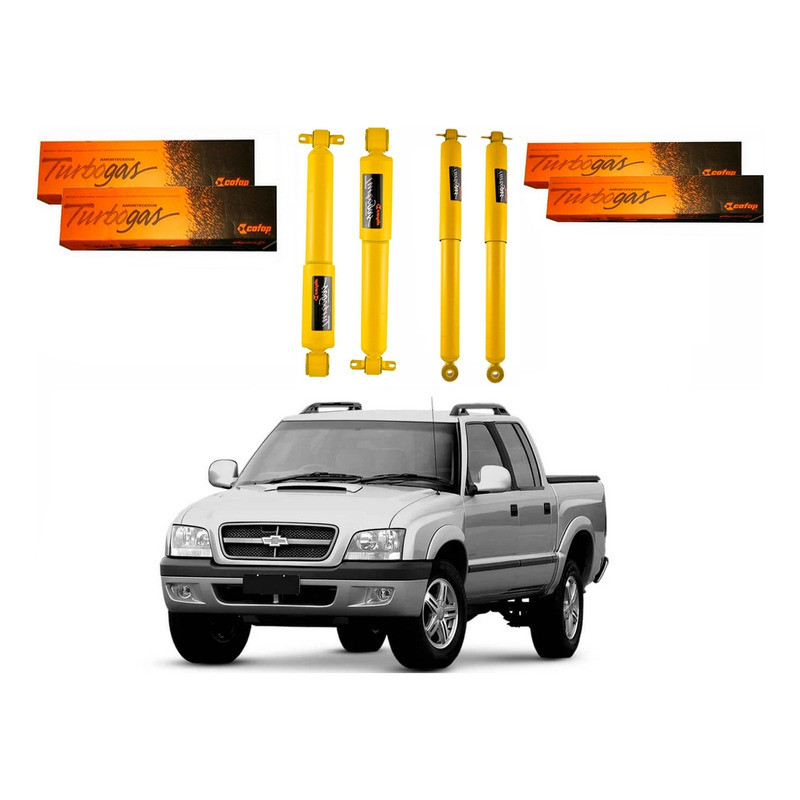 Kit Amortecedor Dianteiro Traseiro S10 2.4 4x2 2006 A 2008 em Oferta na Shopee