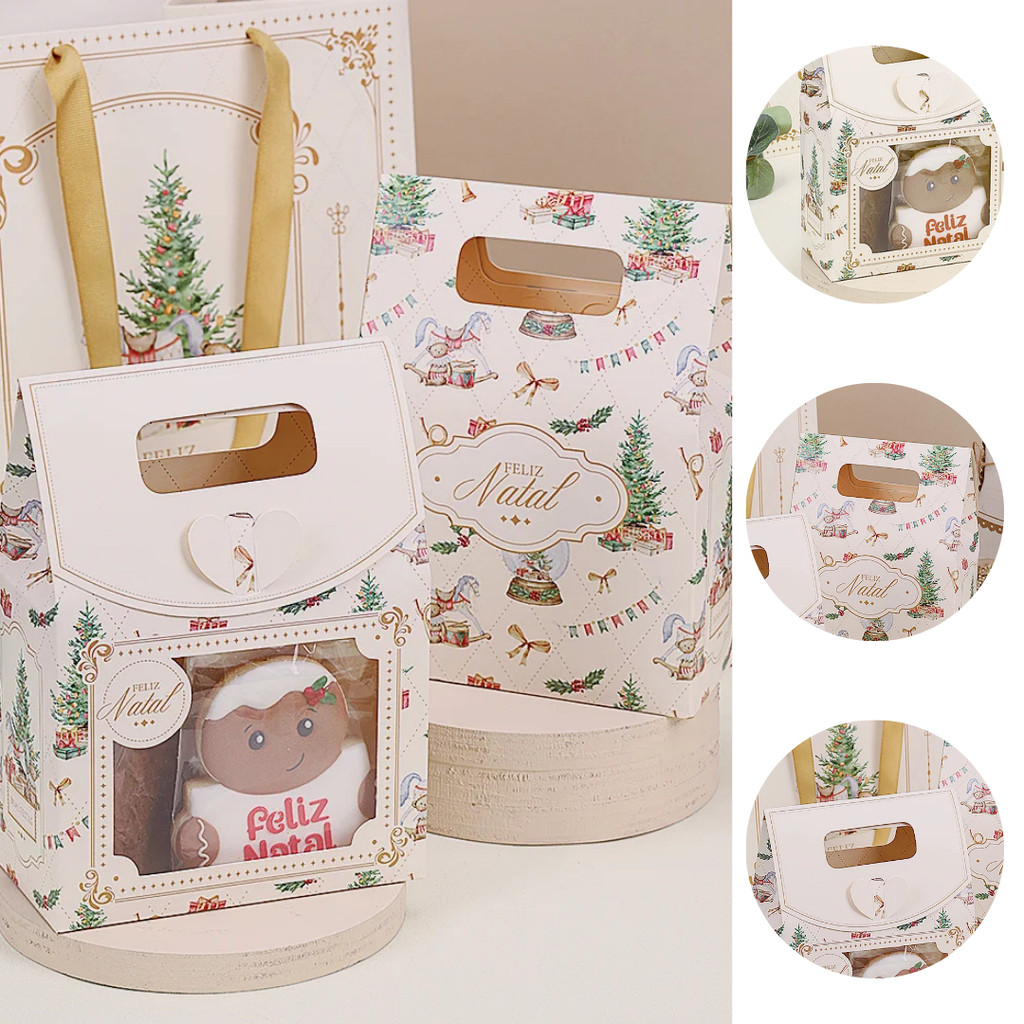 10 SACOLA NATAL COM VISOR PEQUENA CANDURA 5121 ( JANGO NATAL 2025 )