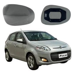 Espelho + Base P/ Retrovisor Palio Attractive 2012 2013 2014 2015 2016 LD