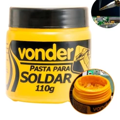Pasta Para Solda Profissional 110g Estanho Decapante Vonder