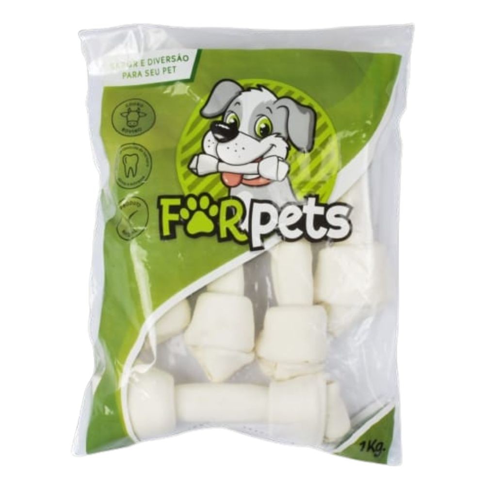 Osso Nó 9/10 Natural  - 1 Kg - For Pets