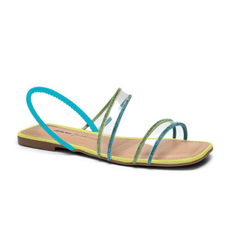 Sandalia Feminina Rasteira Brilho Vinil Dakota Lançamento Original em Oferta na Shopee