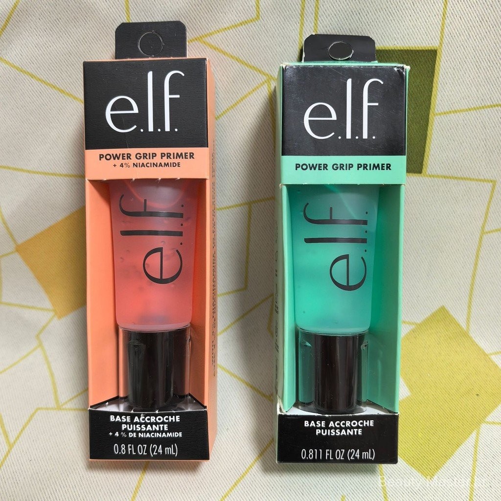Gel Primer de Maquiagem Elf Power Grip, Tom de Pele Uniforme, Base Hidratante, Isolamento em Estoque