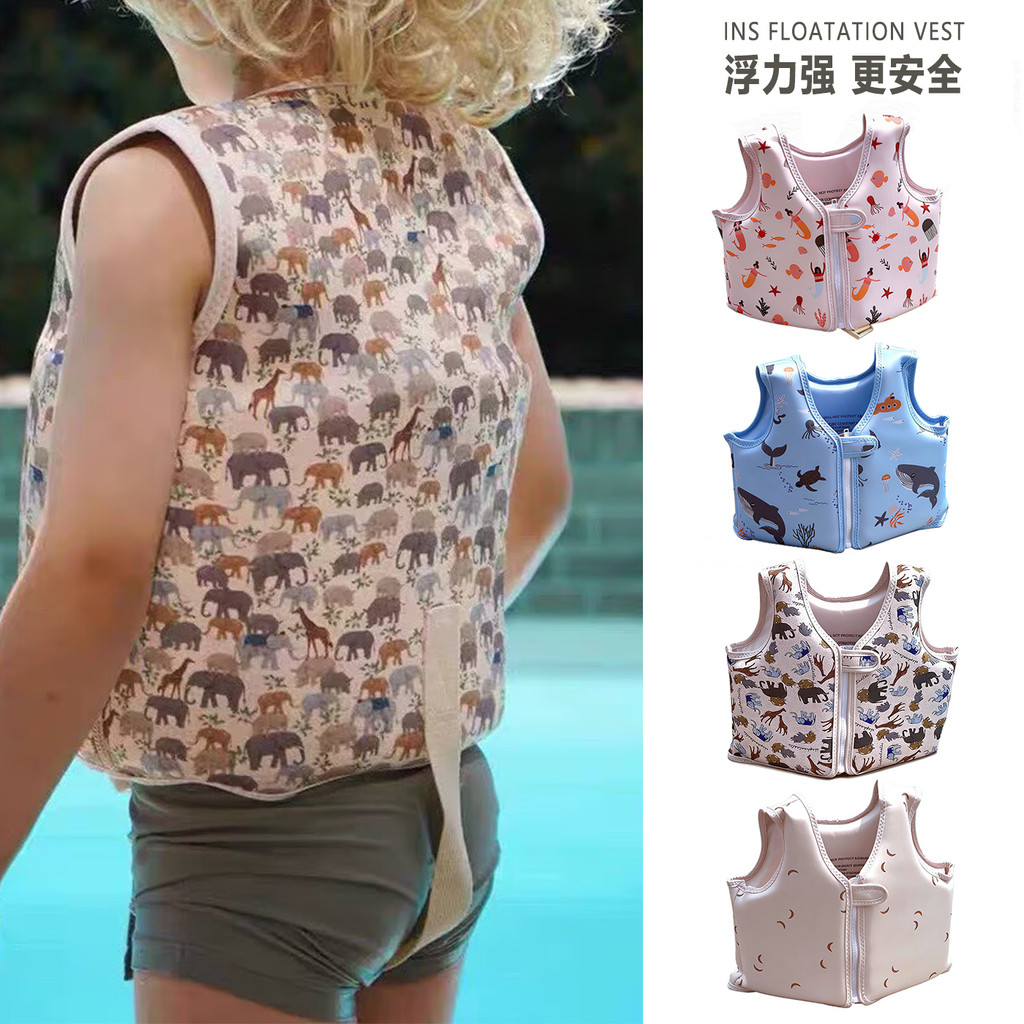 Dinamarca colete de espuma infantil, jaqueta de flutuabilidade, masculino, feminino, bebê, equipamento de natação infláv
