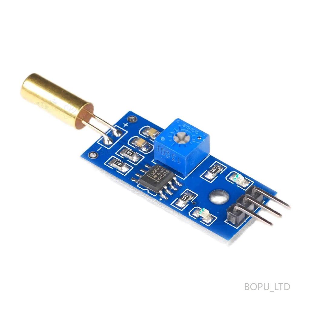 1/5pcs Gold SW520D Tilt Sensor Módulo Ângulo Interruptor De Esfera Para Projetos Eletrônicos