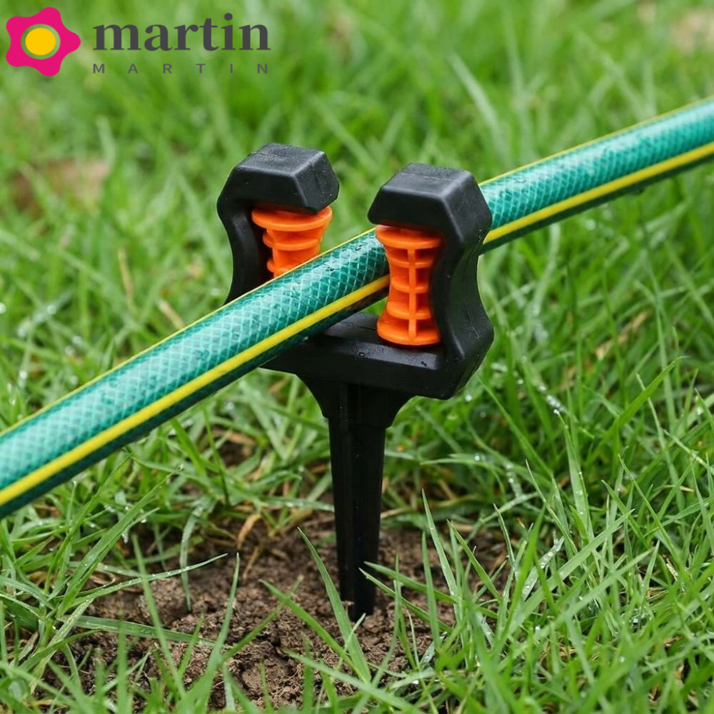 MARTIN 2 Peças Guia De Tubulação De Água , Estaca Mangueira De Jardim Resistente Ao Desgaste Da Roda De Rolo , Suporte G