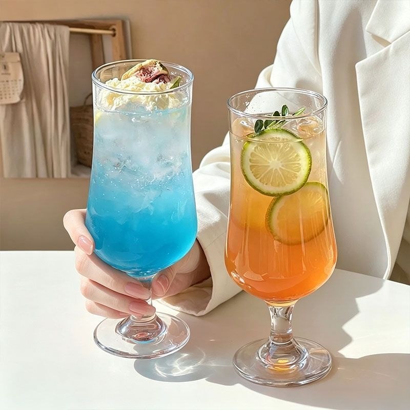 Copo de suco de alto valor, bebida fria, coquetel, bebida espumante, copo de mistura