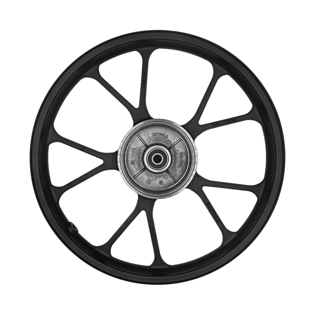 RODA LIGA LEVE TRASEIRA LONA CG TITAN 150 TITAN 160 START 150 160 V-SHAPE SHIVER + PNEU 90/90-18 ST600 + BICO + SELANTE