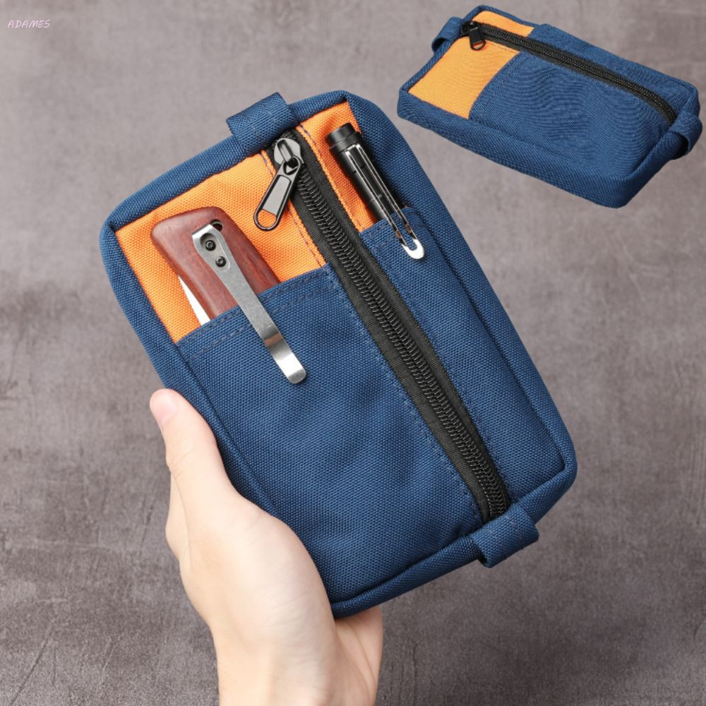 Bolsa De Ferramentas ADAMES EDC , Artigos Diversos , Carteira De Cartão De Crédito , Mini Bolso Armazenamento Com Zíper