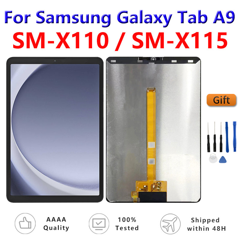 8.7 " Novo LCD Para Samsung Galaxy Tab A9 X110 X115 SM-X110 X115 TFT Tela De Toq