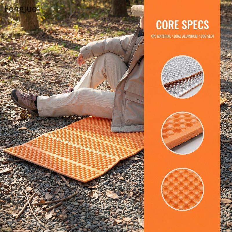 Fengjue Dobrável Ultraleve Tapete De Acampamento À Prova De Umidade Almofada De Dormir Cama Leve Para Barraca Ao Ar Livr