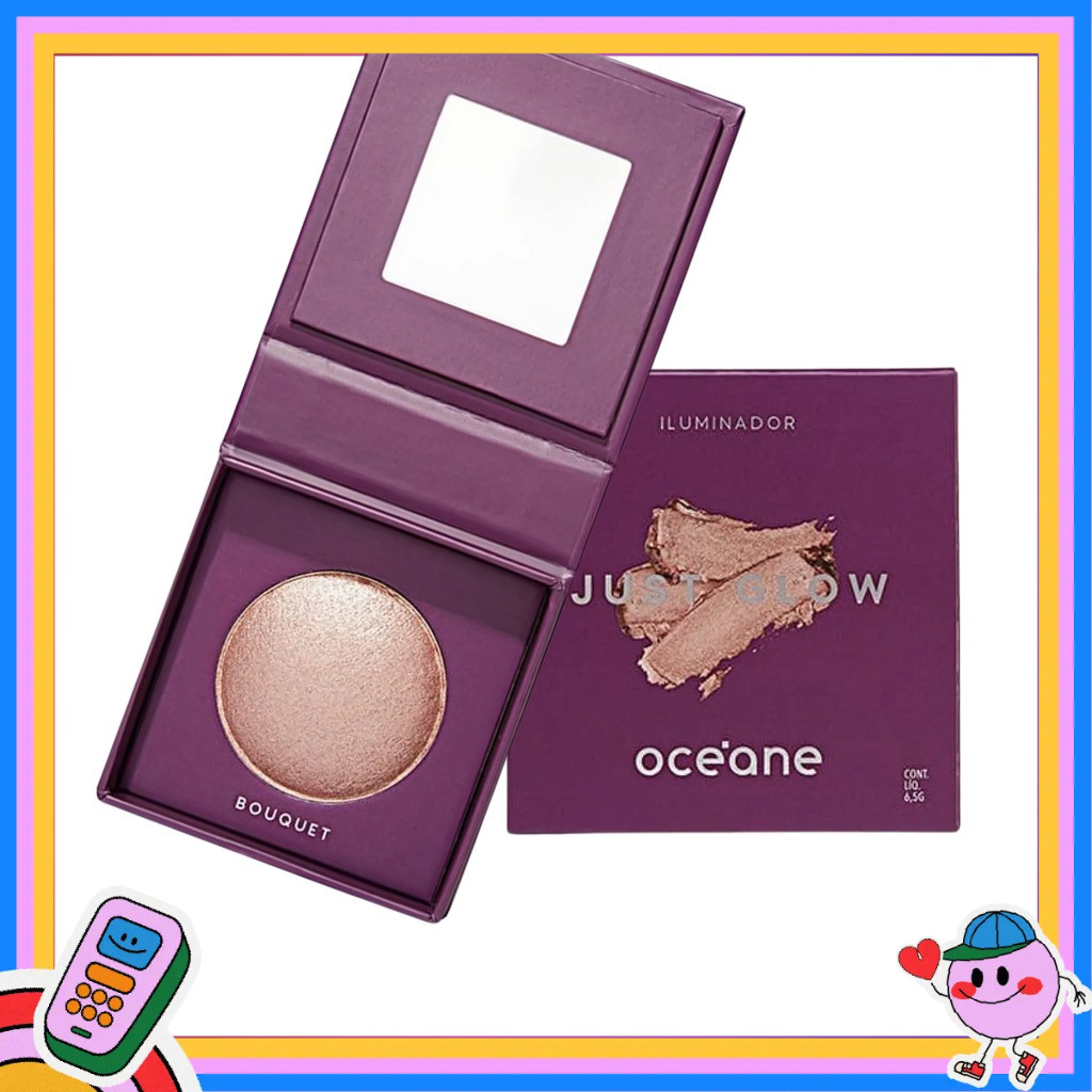 Oceane - Iluminador Rosa Just Glow Bouquet 6.5g
