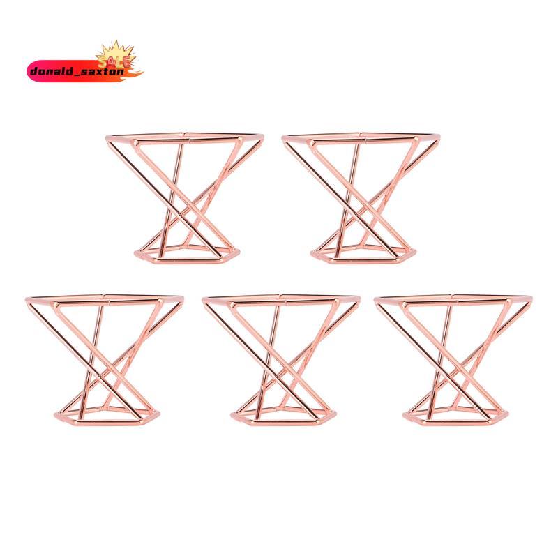 [Rápido D] Pack 5 Suporte Para Plantas De Ar Suportes Tillandsias Display Purificador Recipiente Samambaia
