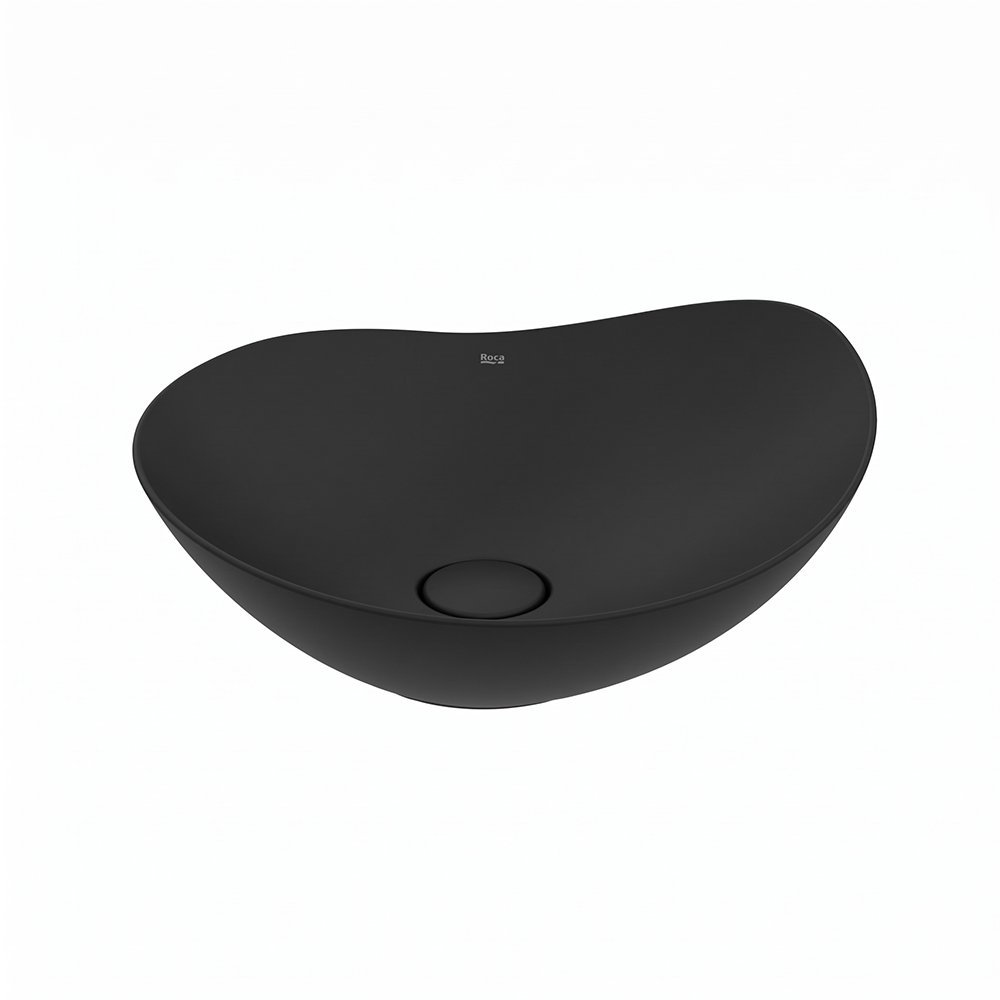 Cuba de Apoio Roca Ohtake 47x40 A327A1N080 Redonda Matte Black