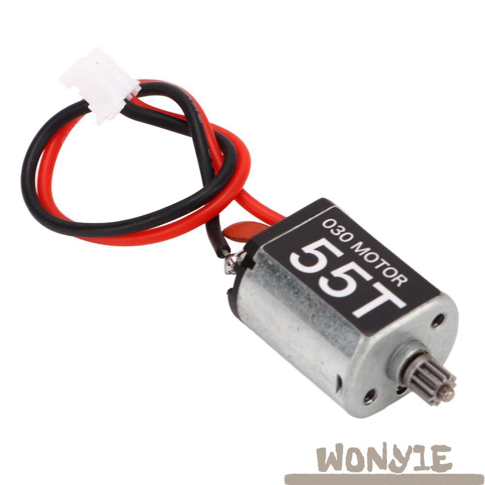 Motor De Carro WONY1E RC , Escovado Com Engrenagem Leve 11T , 030 55T Para De Esteira Axial SCX24 1/24