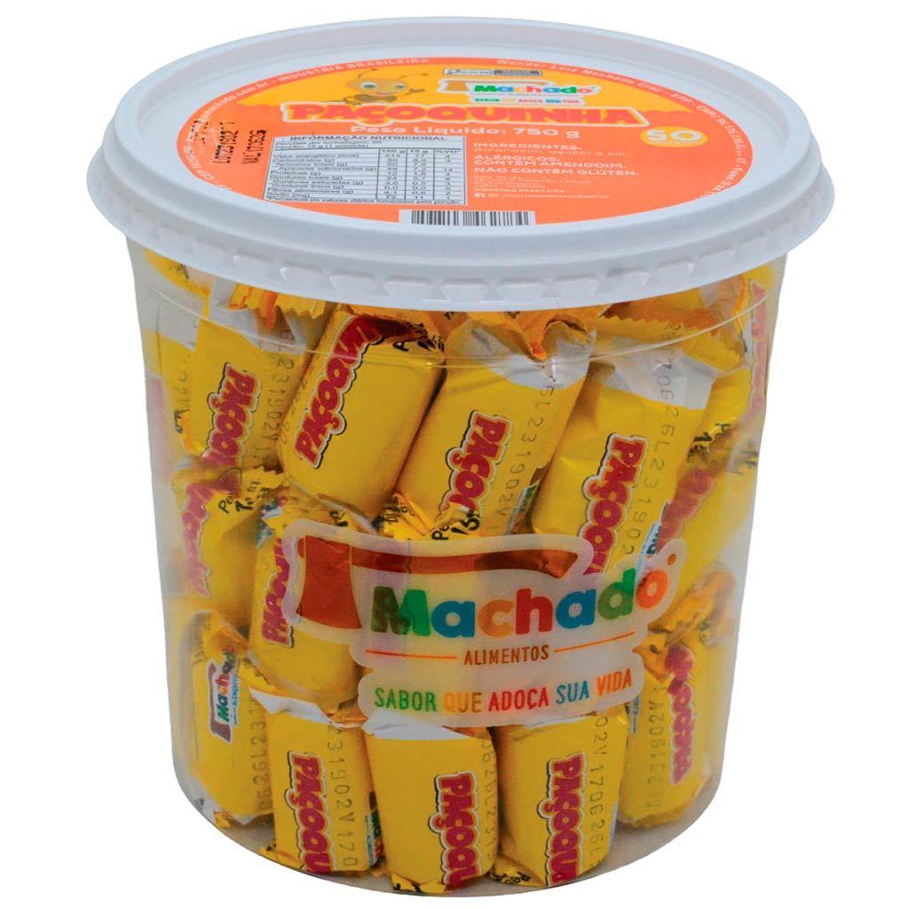 Paçoquinha Rolha c/50 - Machado