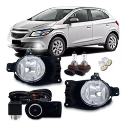 Kit Farol Milha Neblina Onix Prisma Lt Ltz 2012 2013 2014 2015 2016